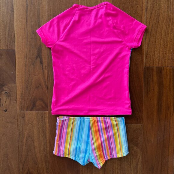 Lands' End | Girls Rashguard Set - Picture 2 of 4